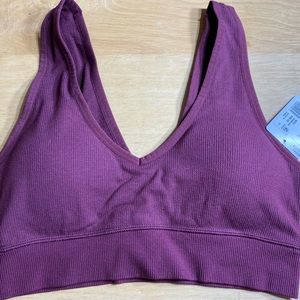 Jockey Seamfree Modal Waffle Knit V-Neck Medium Bralette